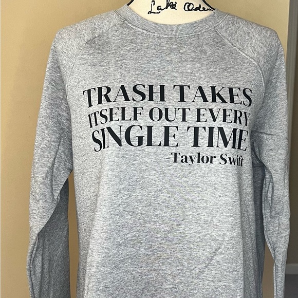 DolledUp- Taylor Swift (Trash Talk) Haters Sweatshirt - Picture 2 of 2